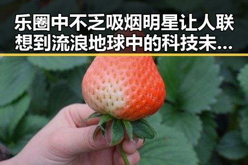 乐圈中不乏吸烟明星让人联想到流浪地球中的科技未来与我不是药神的真实情感冲突